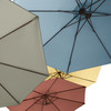Classic Accessories Weekend 10 Ft Patio Cantilever Umbrella, Blue Shadow UBSUMB12096